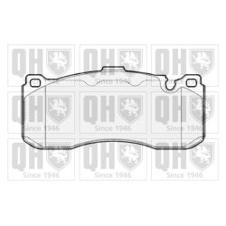 Stabdžių trinkelių rinkinys, diskinis stabdys QUINTON HAZELL BP1710