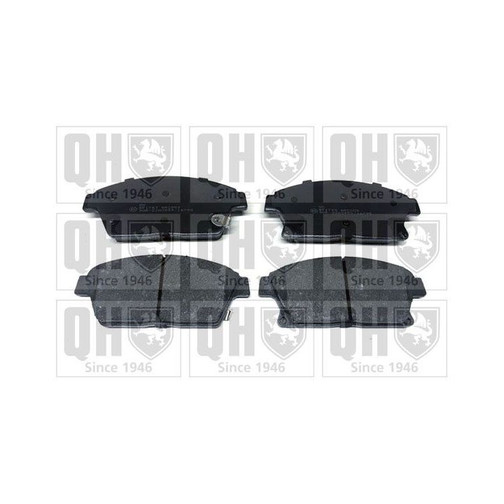 Stabdžių trinkelių rinkinys, diskinis stabdys QUINTON HAZELL BP1763