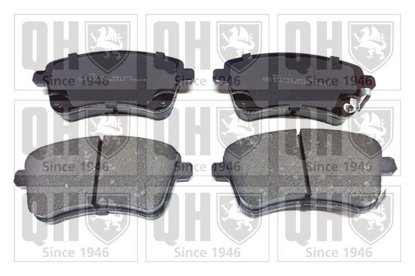 Stabdžių trinkelių rinkinys, diskinis stabdys QUINTON HAZELL BP1783