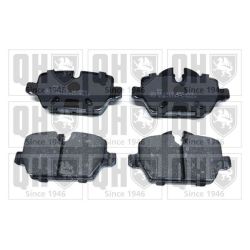 Stabdžių trinkelių rinkinys, diskinis stabdys QUINTON HAZELL BP1813