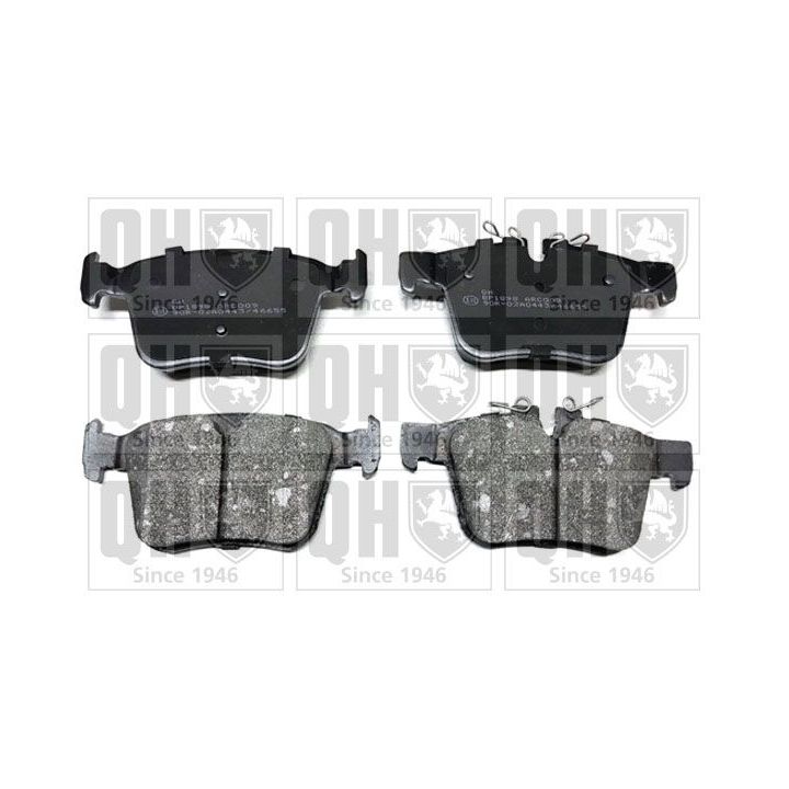 Stabdžių trinkelių rinkinys, diskinis stabdys QUINTON HAZELL BP1898