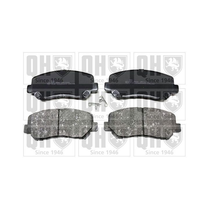 Stabdžių trinkelių rinkinys, diskinis stabdys QUINTON HAZELL BP1900