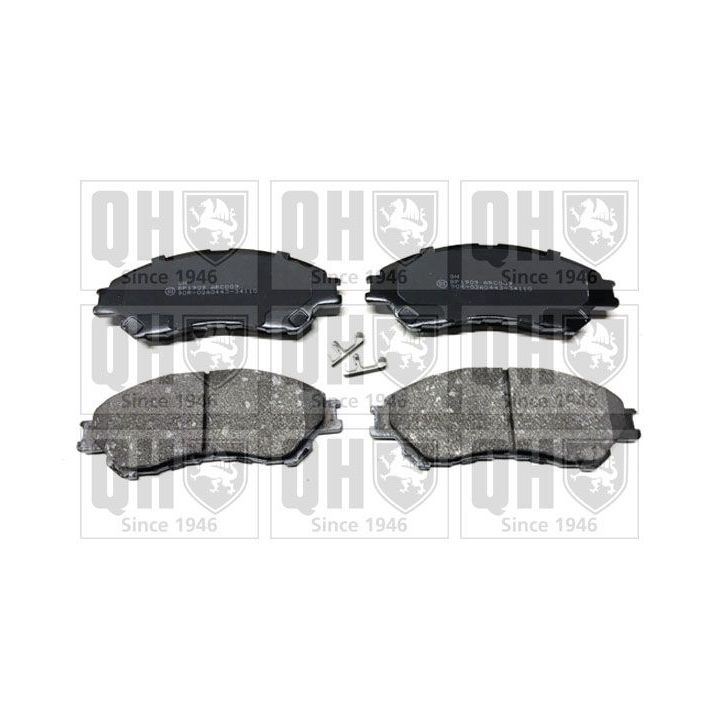 Stabdžių trinkelių rinkinys, diskinis stabdys QUINTON HAZELL BP1909