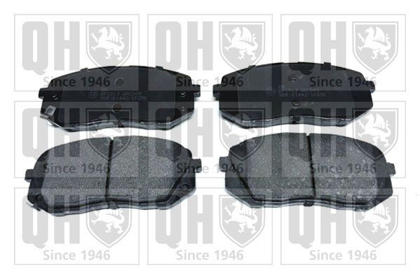 Stabdžių trinkelių rinkinys, diskinis stabdys QUINTON HAZELL BP1913