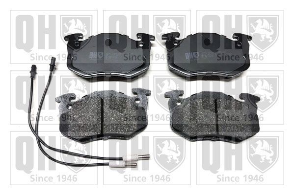 Stabdžių trinkelių rinkinys, diskinis stabdys QUINTON HAZELL BP379