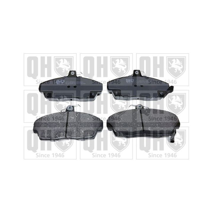 Stabdžių trinkelių rinkinys, diskinis stabdys QUINTON HAZELL BP452