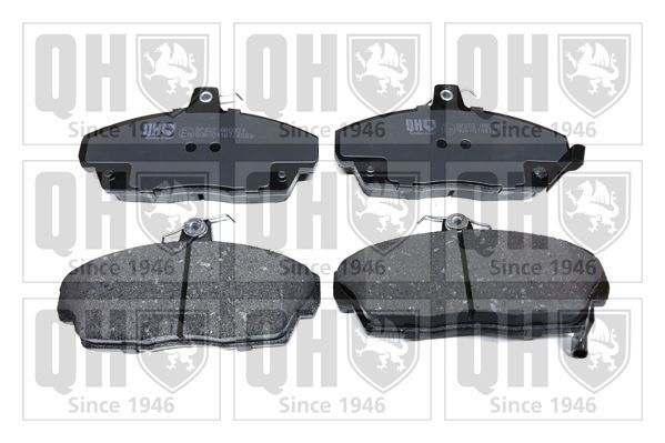 Stabdžių trinkelių rinkinys, diskinis stabdys QUINTON HAZELL BP452