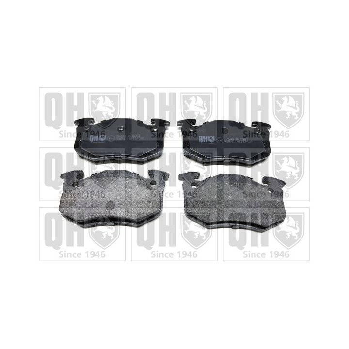 Stabdžių trinkelių rinkinys, diskinis stabdys QUINTON HAZELL BP454