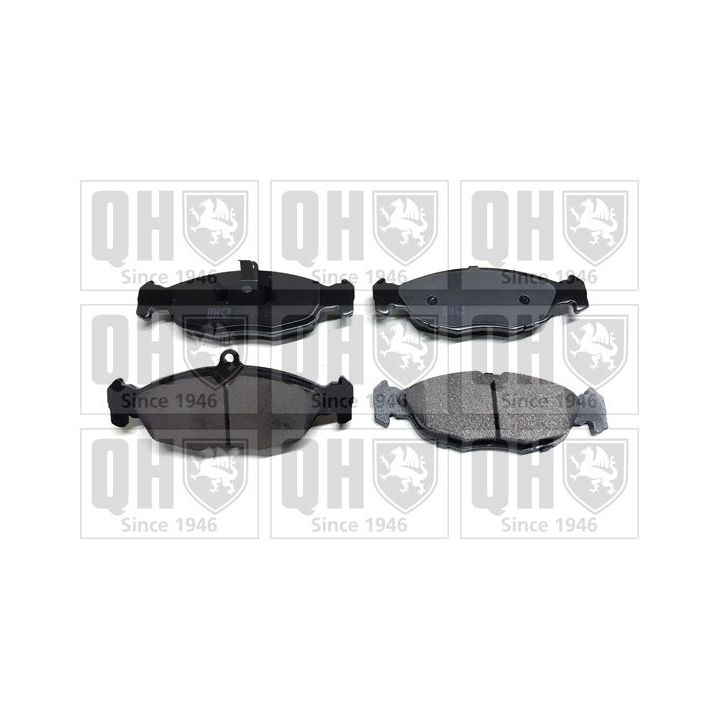 Stabdžių trinkelių rinkinys, diskinis stabdys QUINTON HAZELL BP523