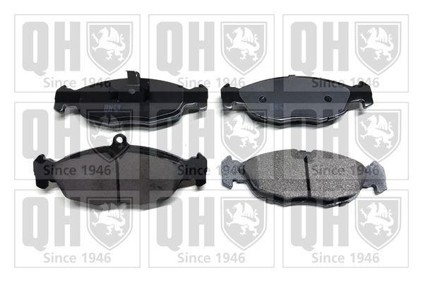 Stabdžių trinkelių rinkinys, diskinis stabdys QUINTON HAZELL BP523