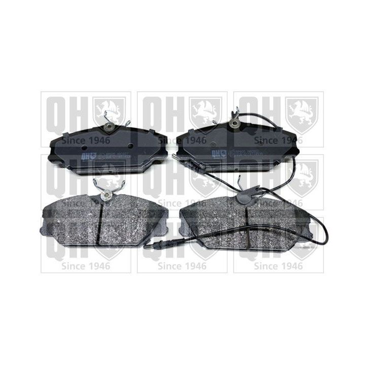 Stabdžių trinkelių rinkinys, diskinis stabdys QUINTON HAZELL BP605