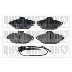 Stabdžių trinkelių rinkinys, diskinis stabdys QUINTON HAZELL BP799