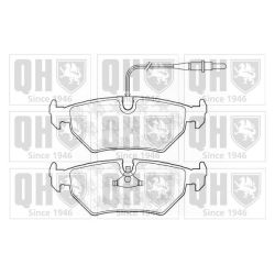 Stabdžių trinkelių rinkinys, diskinis stabdys QUINTON HAZELL BP813