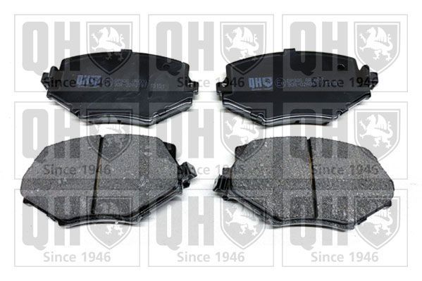 Stabdžių trinkelių rinkinys, diskinis stabdys QUINTON HAZELL BP906