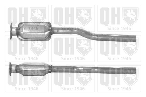 Katalizatoriaus keitiklis QUINTON HAZELL QCAT80009H