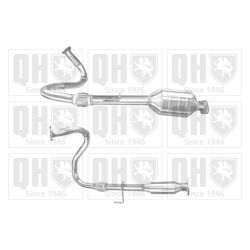 Katalizatoriaus keitiklis QUINTON HAZELL QCAT80061H