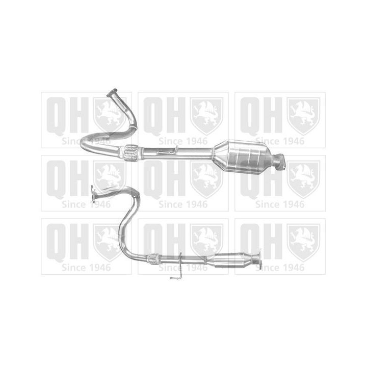 Katalizatoriaus keitiklis QUINTON HAZELL QCAT80061H