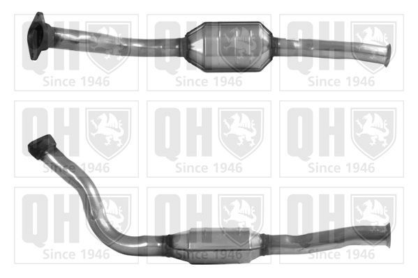 Katalizatoriaus keitiklis QUINTON HAZELL QCAT80063H