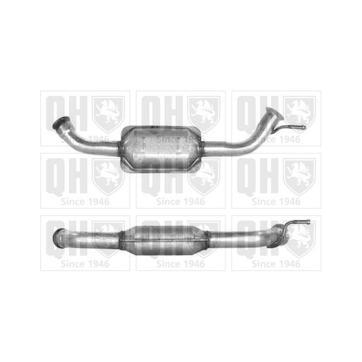 Katalizatoriaus keitiklis QUINTON HAZELL QCAT80067H