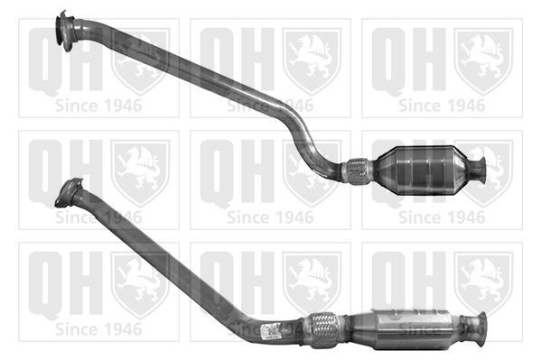 Katalizatoriaus keitiklis QUINTON HAZELL QCAT80088H