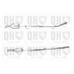 Katalizatoriaus keitiklis QUINTON HAZELL QCAT80089H