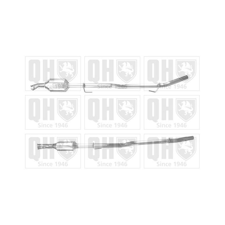 Katalizatoriaus keitiklis QUINTON HAZELL QCAT80089H