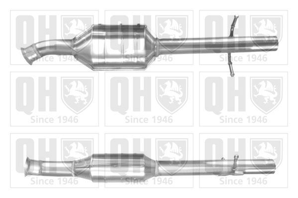 Katalizatoriaus keitiklis QUINTON HAZELL QCAT80101H