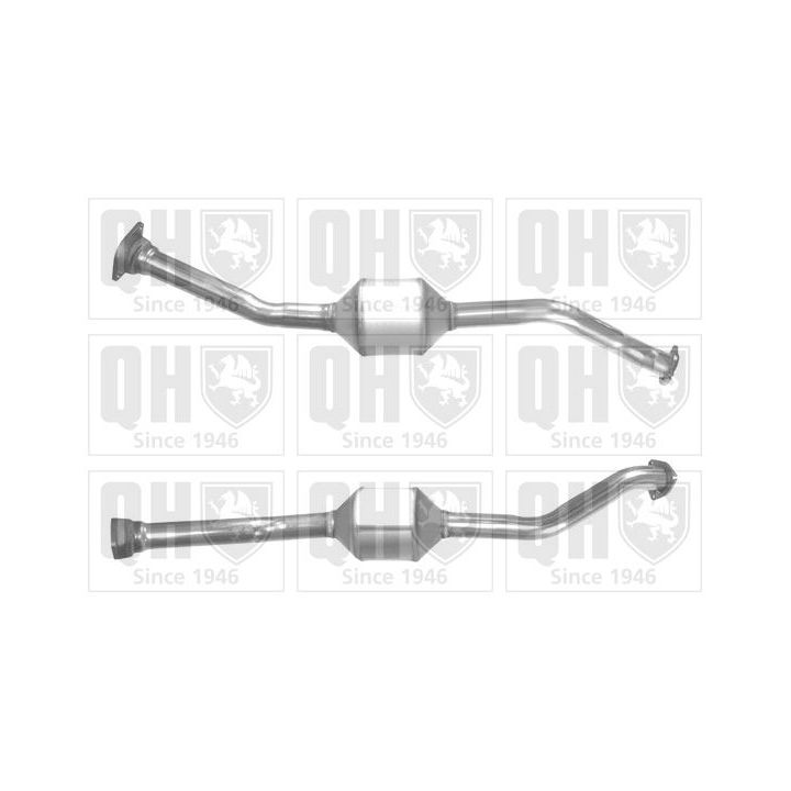 Katalizatoriaus keitiklis QUINTON HAZELL QCAT80125H