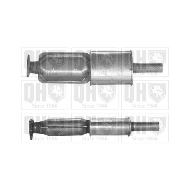 Katalizatoriaus keitiklis QUINTON HAZELL QCAT80176H