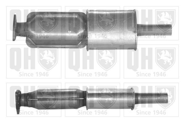 Katalizatoriaus keitiklis QUINTON HAZELL QCAT80176H