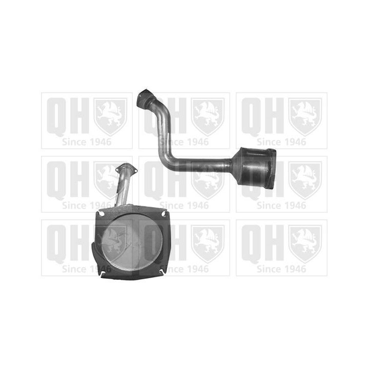 Katalizatoriaus keitiklis QUINTON HAZELL QCAT80256H