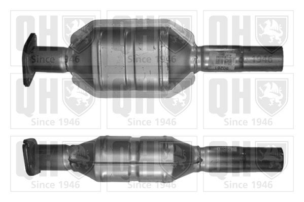 Katalizatoriaus keitiklis QUINTON HAZELL QCAT80281H