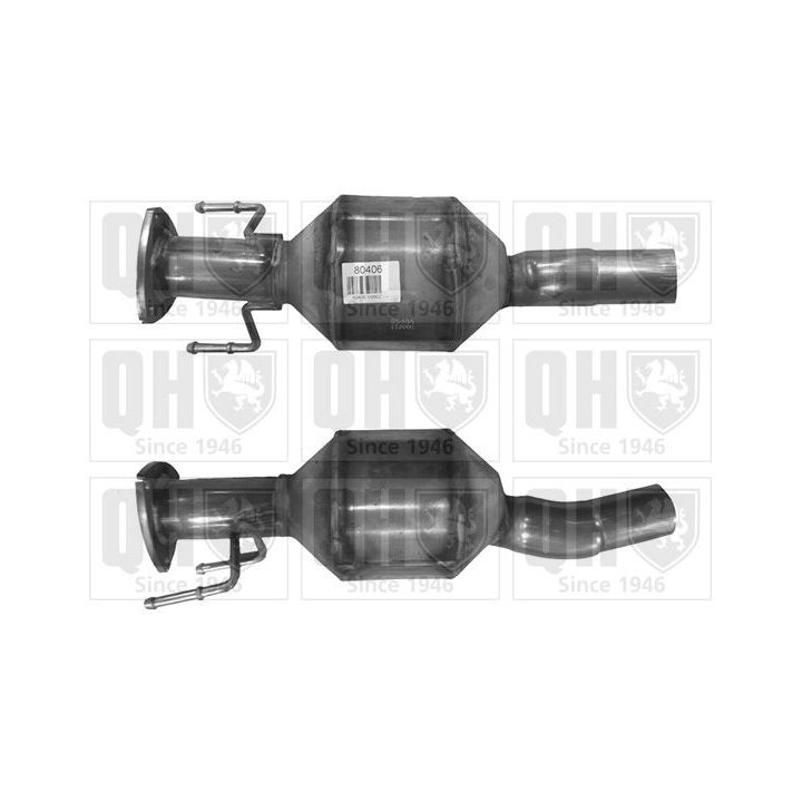 Katalizatoriaus keitiklis QUINTON HAZELL QCAT80406H