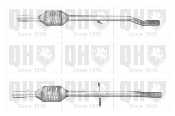 Katalizatoriaus keitiklis QUINTON HAZELL QCAT80460H