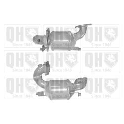 Katalizatoriaus keitiklis QUINTON HAZELL QCAT80481H