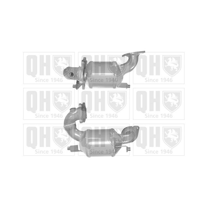 Katalizatoriaus keitiklis QUINTON HAZELL QCAT80481H