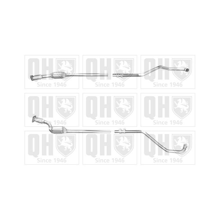 Katalizatoriaus keitiklis QUINTON HAZELL QCAT80519H