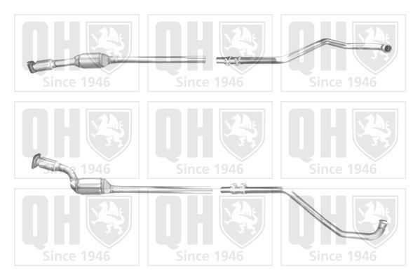 Katalizatoriaus keitiklis QUINTON HAZELL QCAT80519H