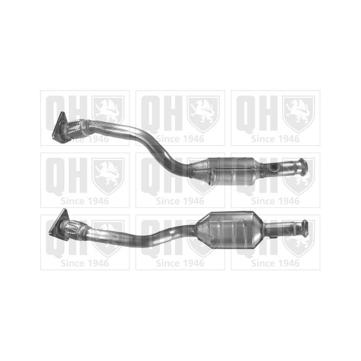 Katalizatoriaus keitiklis QUINTON HAZELL QCAT90668H