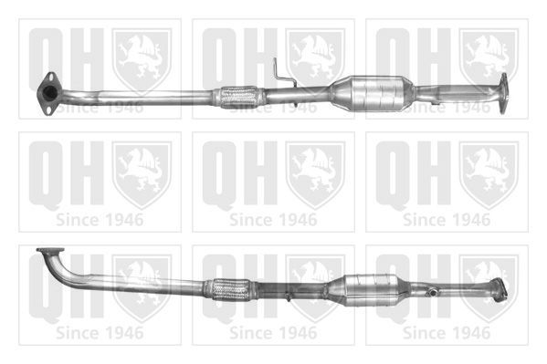Katalizatoriaus keitiklis QUINTON HAZELL QCAT90701H