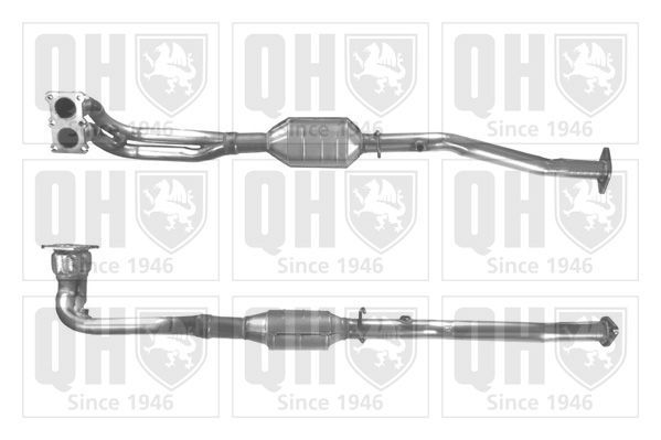 Katalizatoriaus keitiklis QUINTON HAZELL QCAT90702H