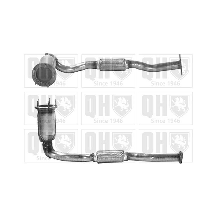 Katalizatoriaus keitiklis QUINTON HAZELL QCAT90713H