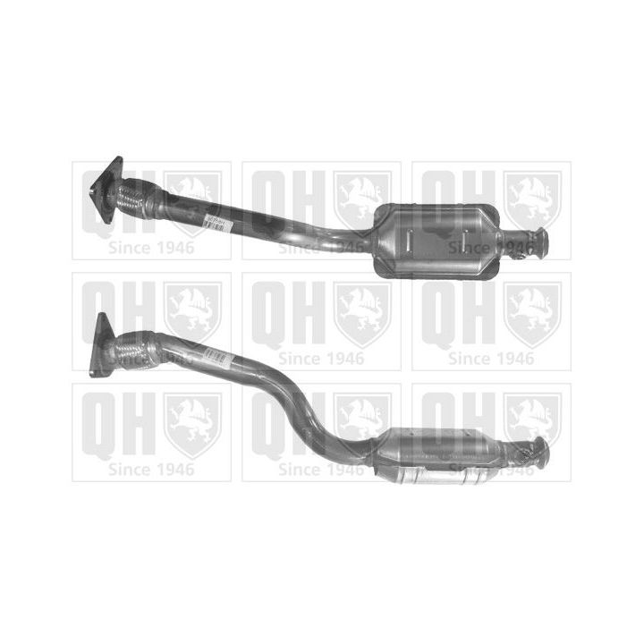 Katalizatoriaus keitiklis QUINTON HAZELL QCAT90758H