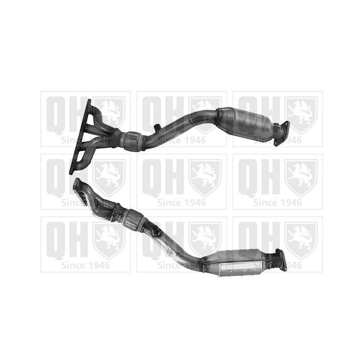 Katalizatoriaus keitiklis QUINTON HAZELL QCAT91146H
