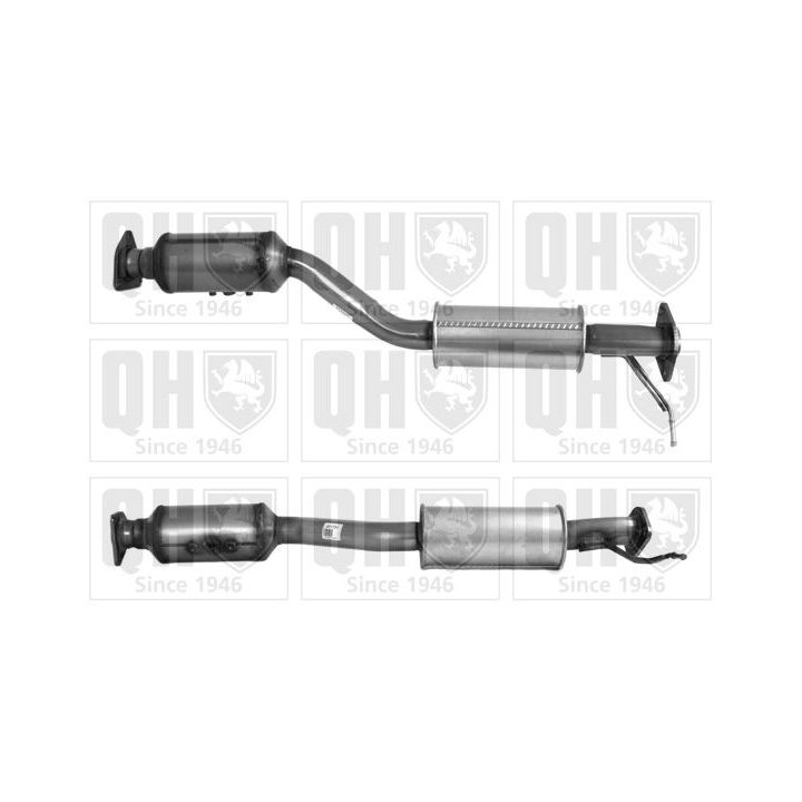 Katalizatoriaus keitiklis QUINTON HAZELL QCAT91172H