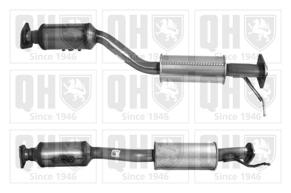 Katalizatoriaus keitiklis QUINTON HAZELL QCAT91172H