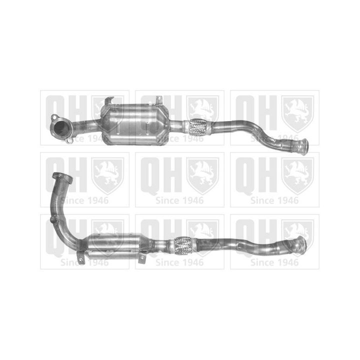 Katalizatoriaus keitiklis QUINTON HAZELL QCAT91201H