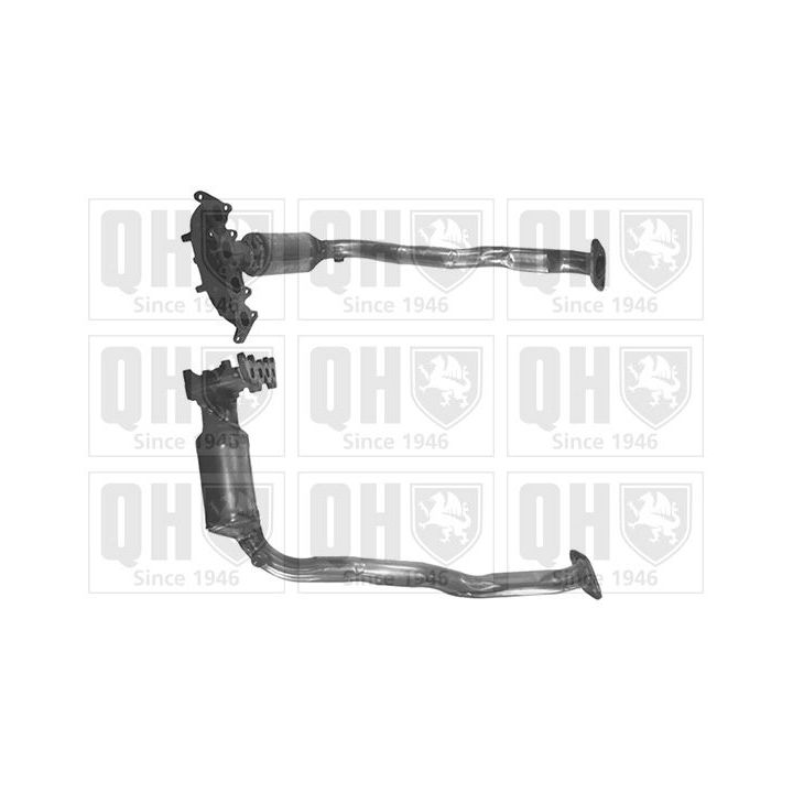 Katalizatoriaus keitiklis QUINTON HAZELL QCAT91283H