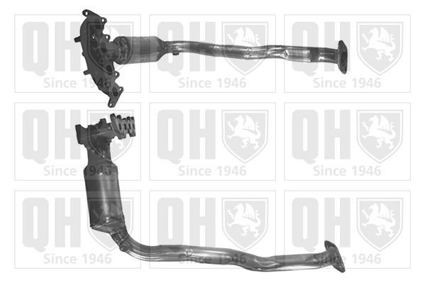 Katalizatoriaus keitiklis QUINTON HAZELL QCAT91283H