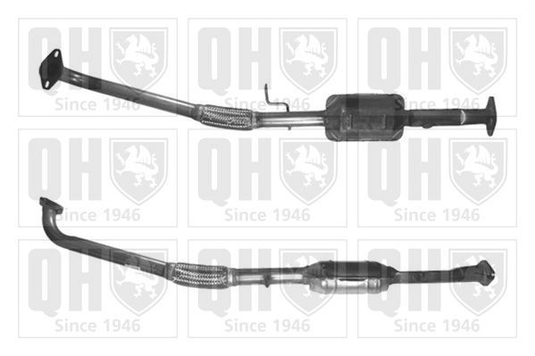 Katalizatoriaus keitiklis QUINTON HAZELL QCAT91343H